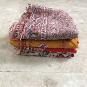 Madewell Bandanas set of 4